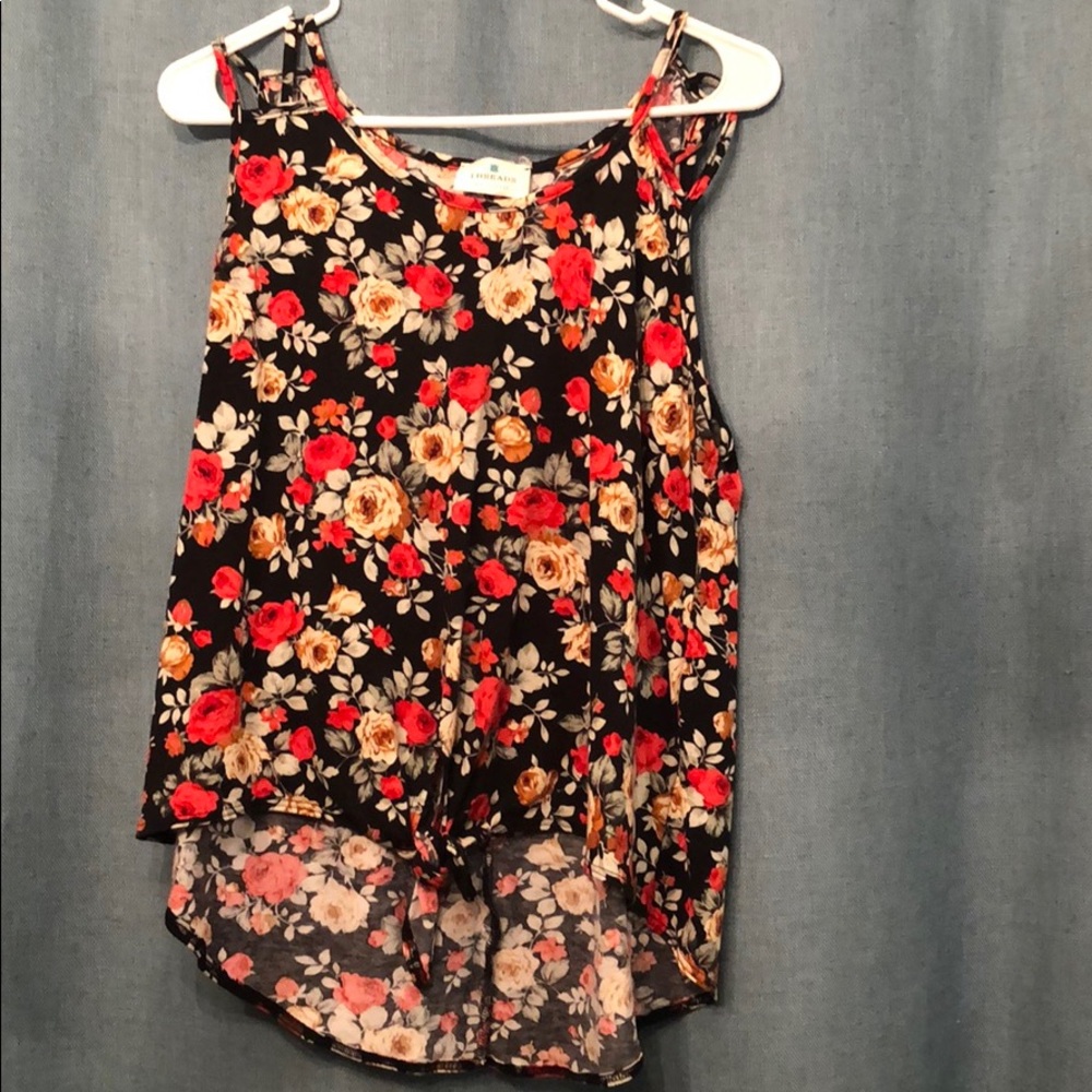 Floral Large tank